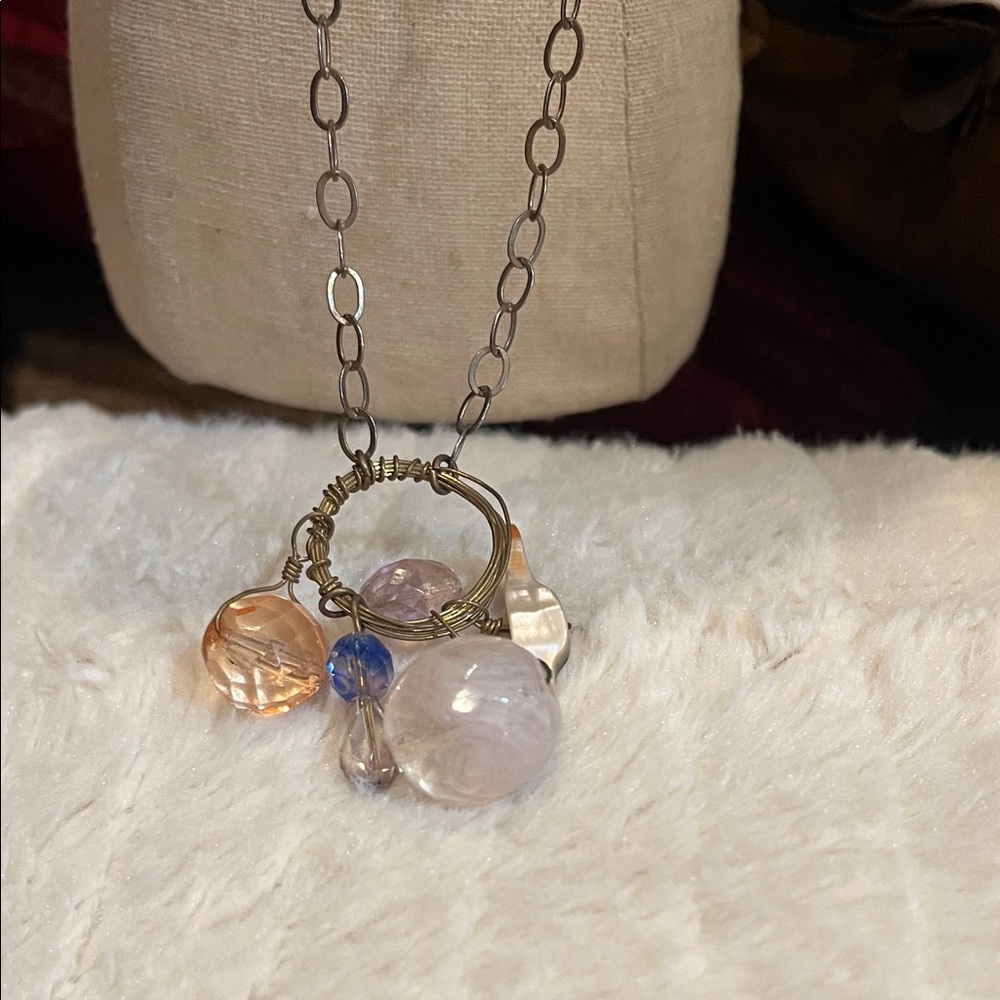 Elegant Gemstone Pendant Necklace